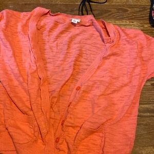 Mossimo cropped short sleeve cardigan